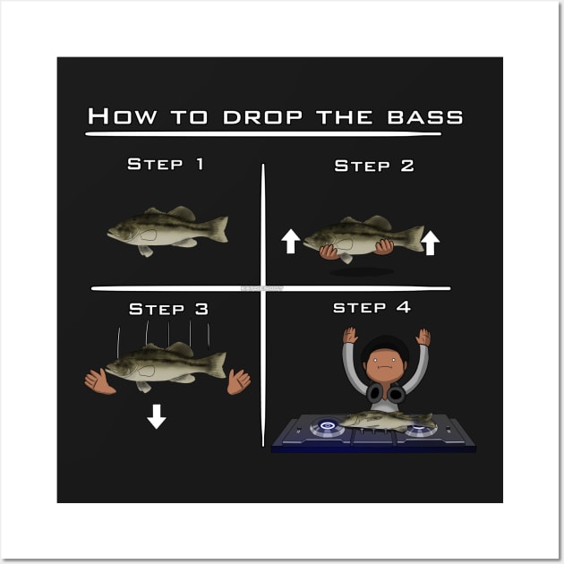 HOW TO DROP THE BASS Wall Art by The Legend of Zelda